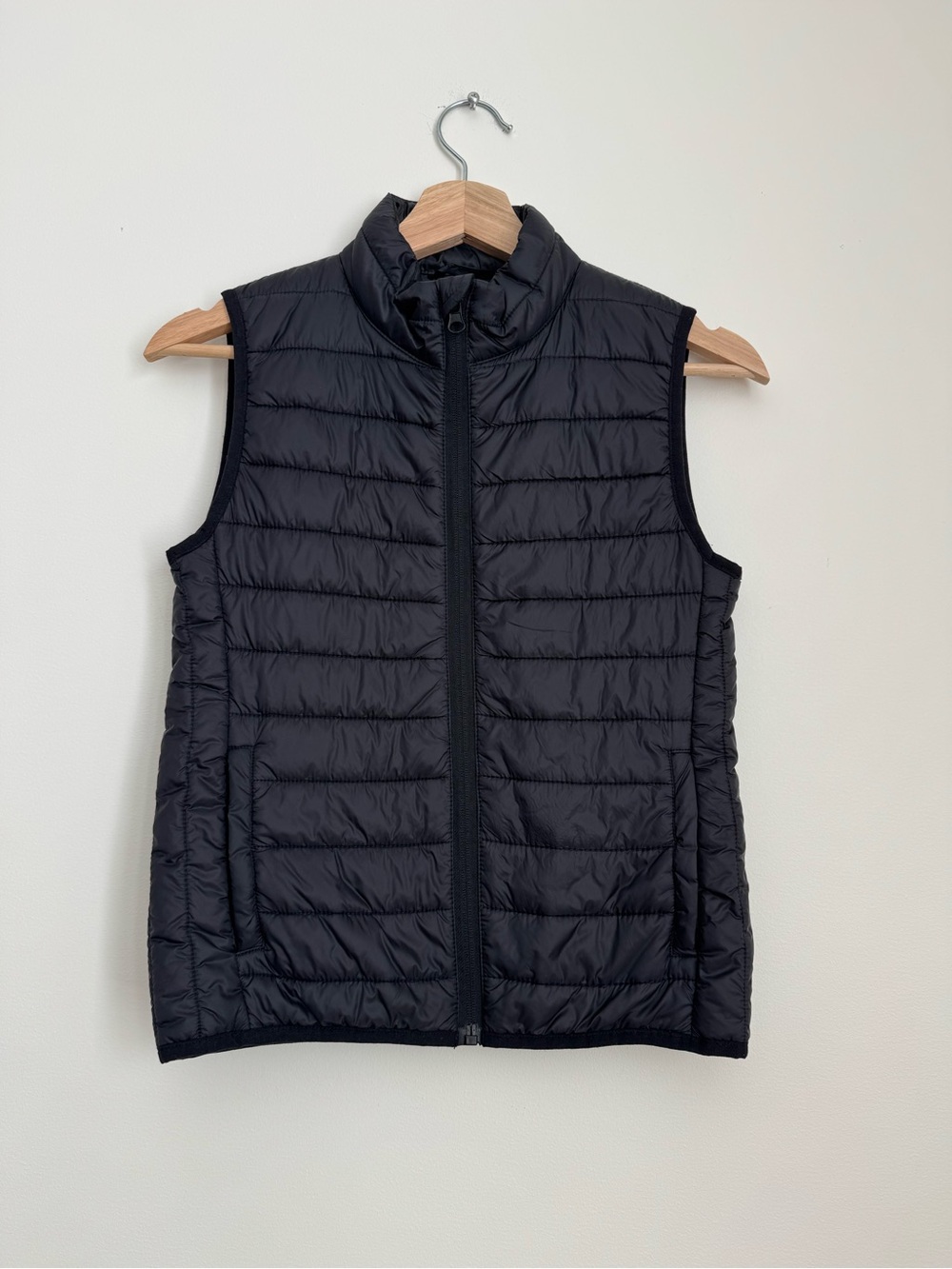 ZELOS Men's Black Quilted Packable Vest
